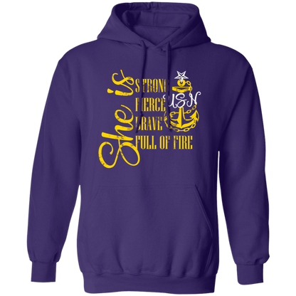 She is Senior Pullover Hoodie