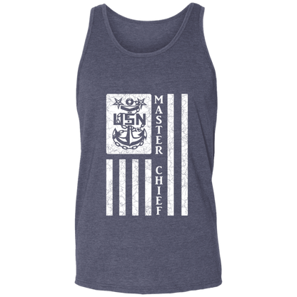 Master Chief Flag White  Unisex Tank