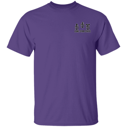 Lone Star State Texas Chiefs FB 5.3 oz. T-Shirt