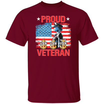 Proud Veteran 5.3 oz. T-Shirt