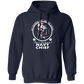Navy Girl Chief White Pullover Hoodie