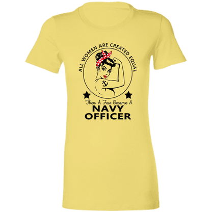 Navy Girl Officer Ladies' Favorite T-Shirt