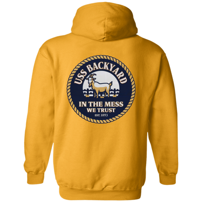 USS Backyard FB Pullover Hoodie