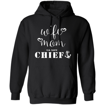 WMC White Pullover Hoodie