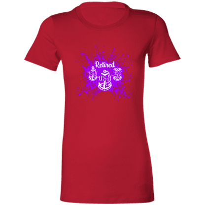Retired Chief Purple Paint Ladies' Favorite T-Shirt