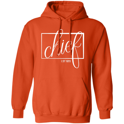 Chief 1893 White Pullover Hoodie