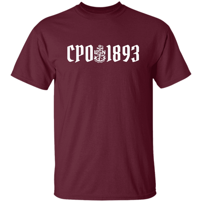CPO 1893 White 5.3 oz. T-Shirt