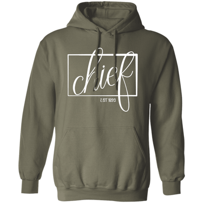 Chief 1893 White Pullover Hoodie