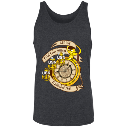 August CPO Unisex Tank