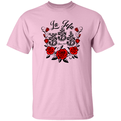 La Jefa Rose 5.3 oz. T-Shirt