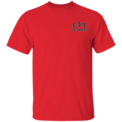 Lone Star State Texas Chiefs FB 5.3 oz. T-Shirt