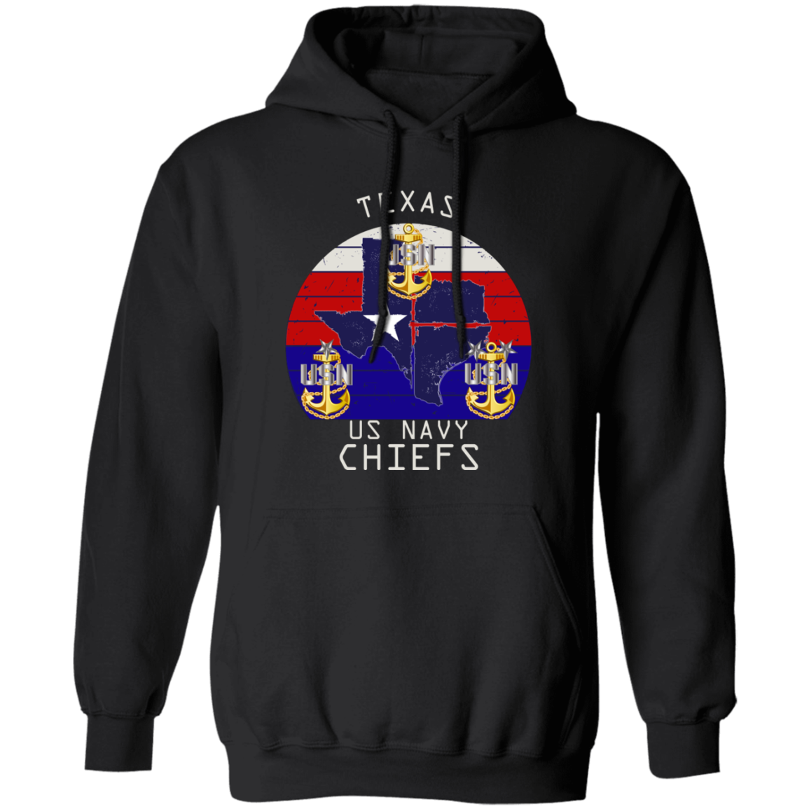 Texas Chiefs Pullover Hoodie