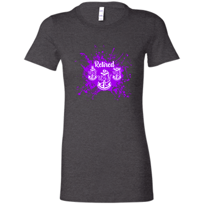 Retired Chief Purple Paint Ladies' Favorite T-Shirt