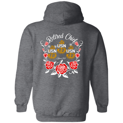Retired Chief Rose FB Pullover Hoodie