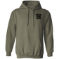 Navy Girl Officer FB Pullover Hoodie