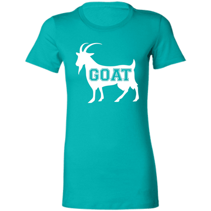 GOAT White Ladies' Favorite T-Shirt