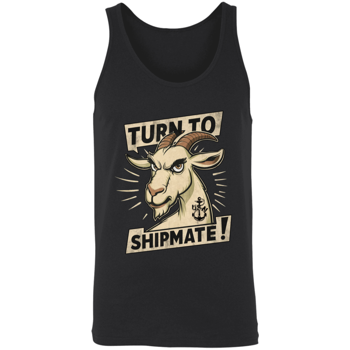 Turn To Shipmate Unisex Tank