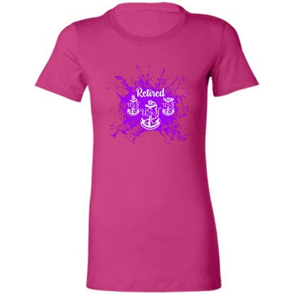 Retired Chief Purple Paint Ladies' Favorite T-Shirt