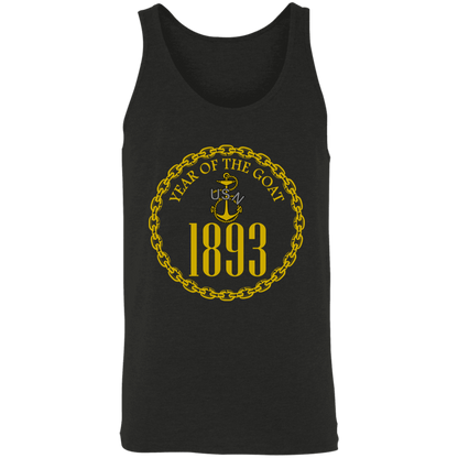 Year of the Goat Gold Unisex Tank