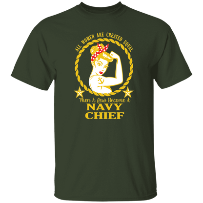 Navy Girl V2 5.3 oz. T-Shirt