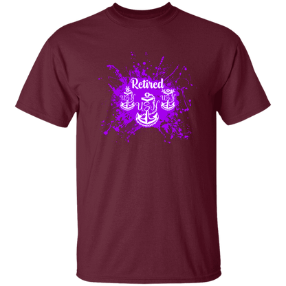 Retired Chief Purple Paint 5.3 oz. T-Shirt