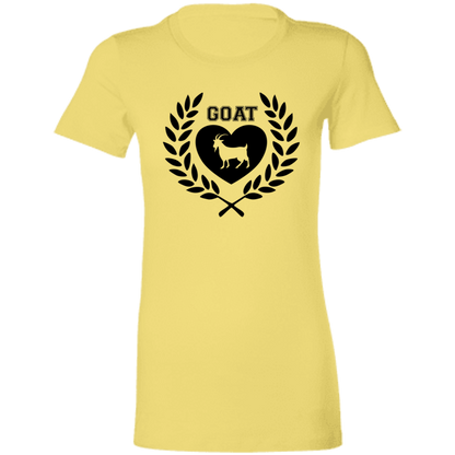 Goat Wreath Ladies' Favorite T-Shirt