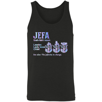 Jefa Definition Unisex Tank