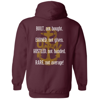 Built Not Bought Pullover Hoodie