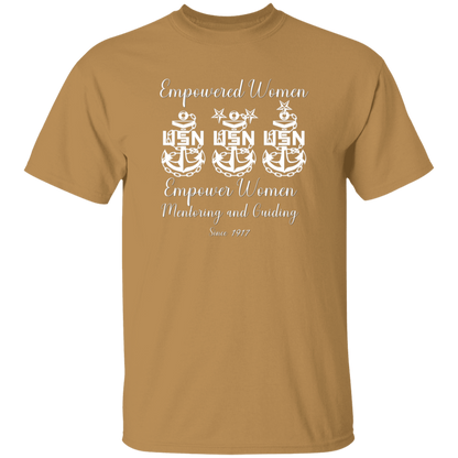 Empowered Women White Design 5.3 oz. T-Shirt