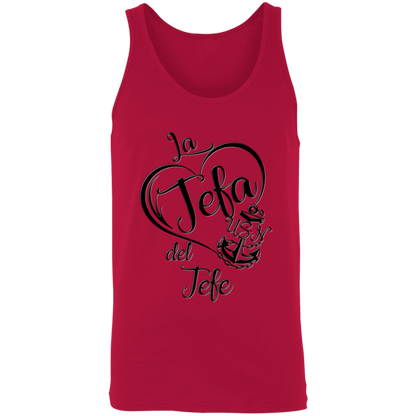 La Jefa del Jefe Unisex Tank
