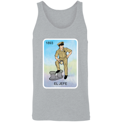 El Jefe Card Unisex Tank