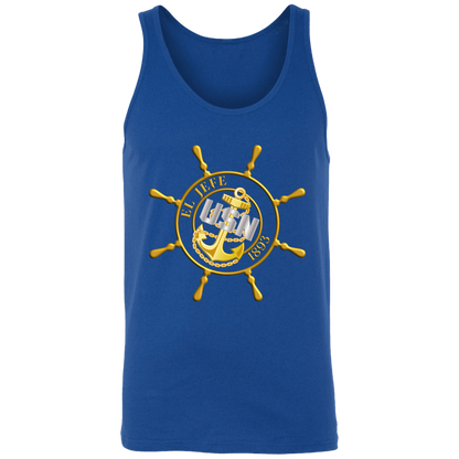Ships Wheel Jefe Unisex Tank