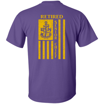 Retired Senior Chief Flag FB T-Shirt