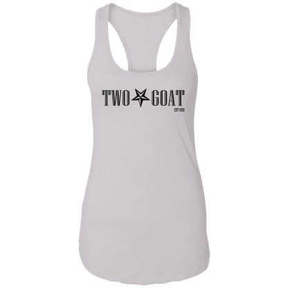 Two Star Goat Ladies Racerback Tank