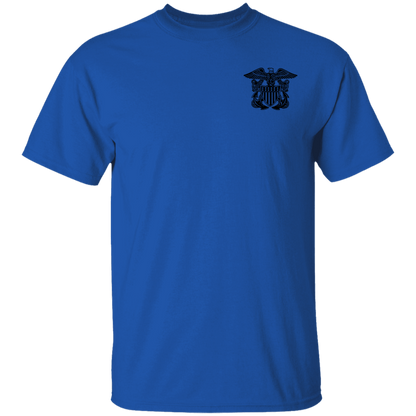 Navy Girl Officer FB 5.3 oz. T-Shirt