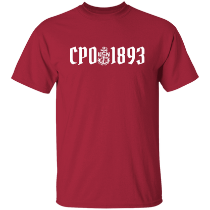 CPO 1893 White 5.3 oz. T-Shirt