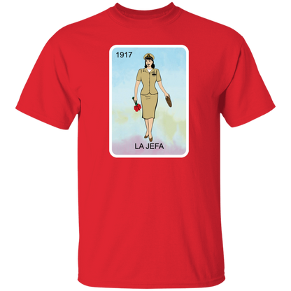 La Jefa Brown Shoe 5.3 oz. T-Shirt
