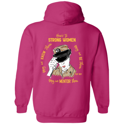 Strong Woman FB Pullover Hoodie