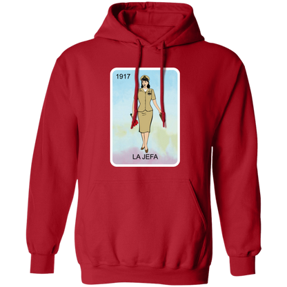 La Jefa Brown Shoe Pullover Hoodie