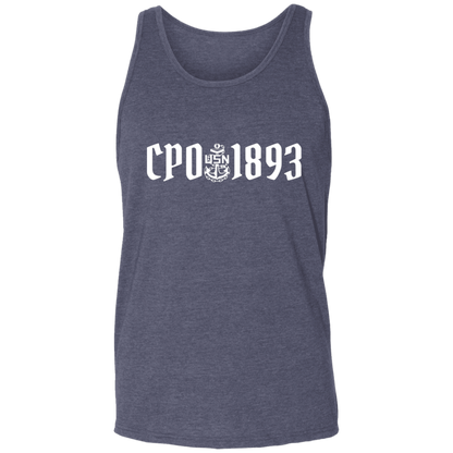 CPO 1893 White Unisex Tank