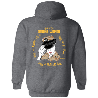 Strong Woman FB Pullover Hoodie