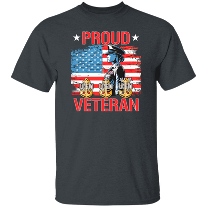 Proud Veteran 5.3 oz. T-Shirt