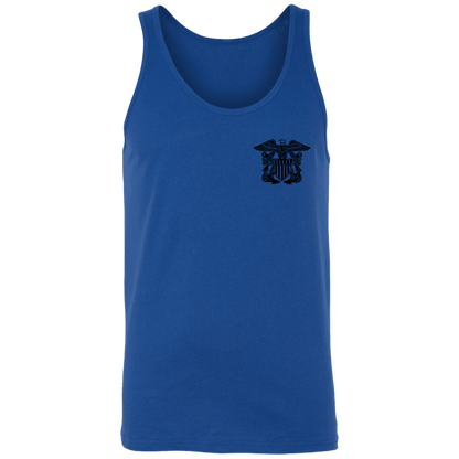 Navy Girl Officer FB Unisex Tank
