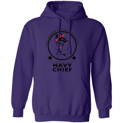 Navy Girl Chief Pullover Hoodie