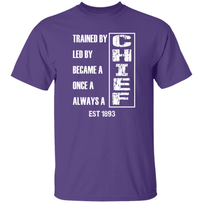 Always A Chief 5.3 oz. T-Shirt White