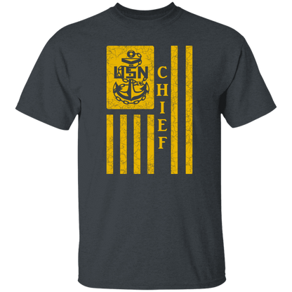 Chief Flag Gold 5.3 oz. T-Shirt
