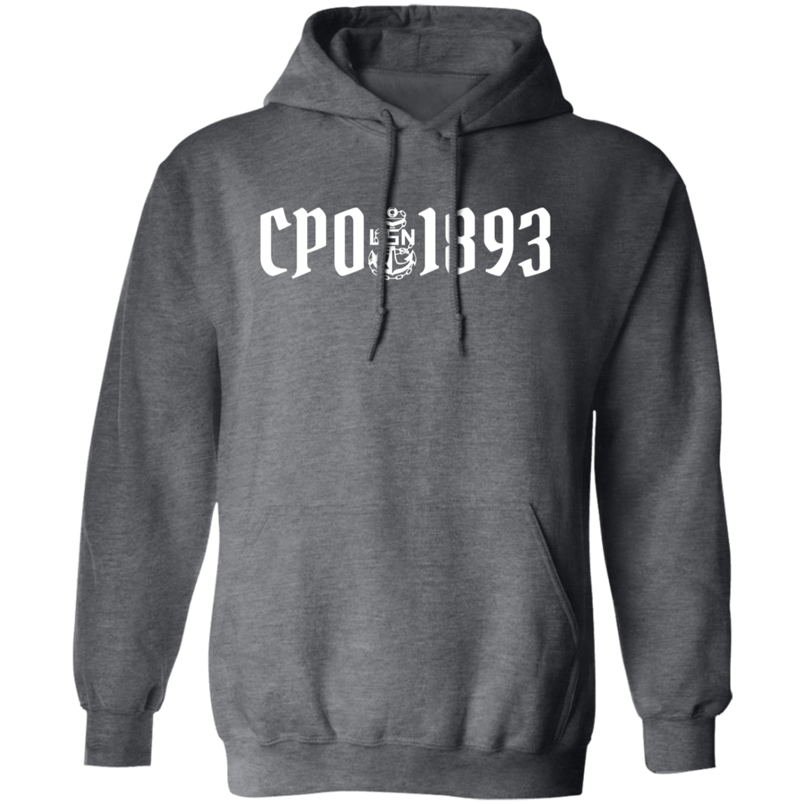 CPO 1893 White Pullover Hoodie