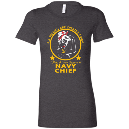 Navy Girl Chief Gold Ladies' Favorite T-Shirt