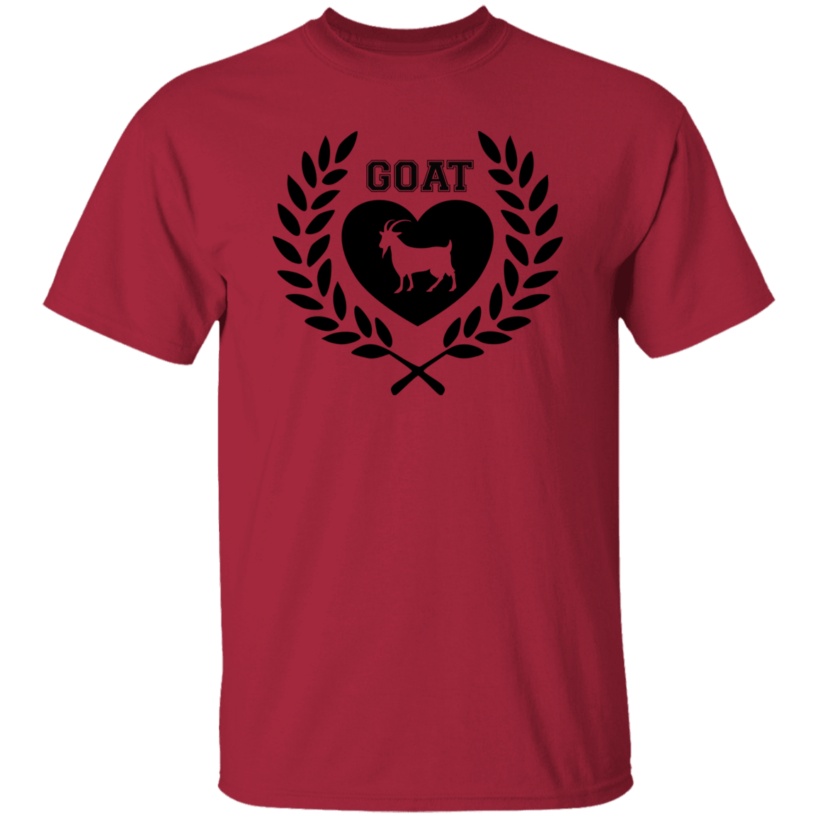 Goat Wreath 5.3 oz. T-Shirt