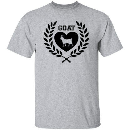 Goat Wreath 5.3 oz. T-Shirt